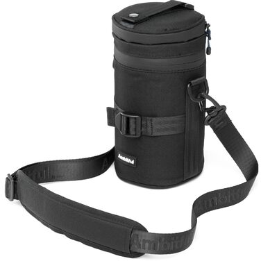 Чохол для об'єктива камери AMBITFUL: захист від води, пилу та ударів. Підходить для Sony, Nikon, Canon, Fujifilm, Tamron (до 100x165 мм)