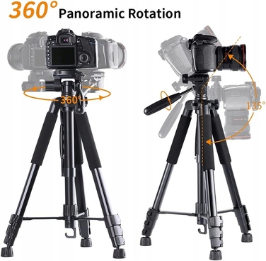 Штатив K&F Concept 175 см, чорний