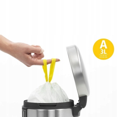 Сміттєвий кошик Brabantia NewIcon 3 л, жовтий