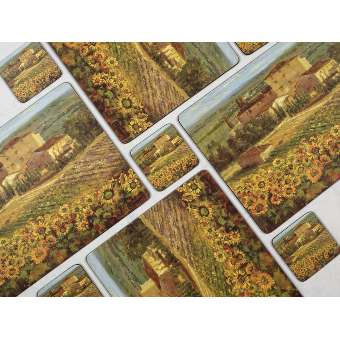 Pimpernel Tuscany Coasters, 6 pieces (s)