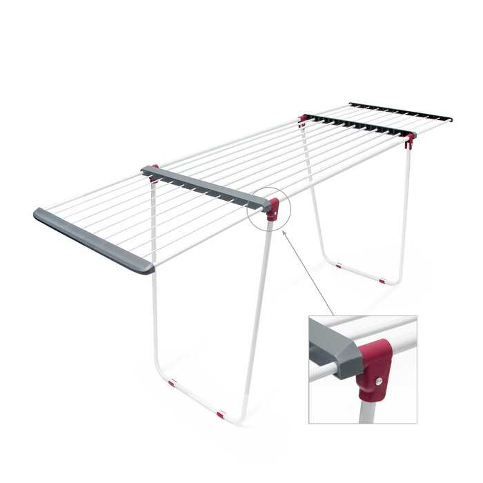 Relaxdays Extendable Clothes Drying Rack