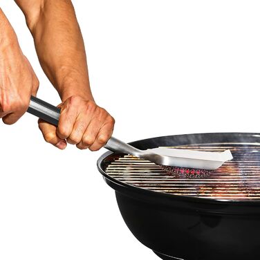 Набір кухонних щипців та лопаток OXO Good Grips для гриля (41 см та 47,5 см) – нержавіюча сталь, безпечне миття в посудомийній машині