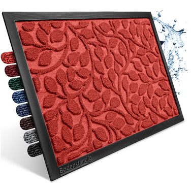 Килимок для дому та вулиці, 40x60 см - міцний, з рифленою поверхнею для ефективного збору бруду