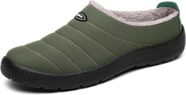 Тапочки халатні зимові Mishansha для чоловіків та жінок, теплі, з плюшевою підкладкою, розмір 35-47, колір зелений, 41 EU