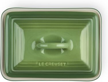 Маслянка з кам'яної кераміки Le Creuset, 900 г, 17x12,5x9 см, бамбук