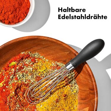 Міні-вінчик OXO Good Grips, чорний, 18 см