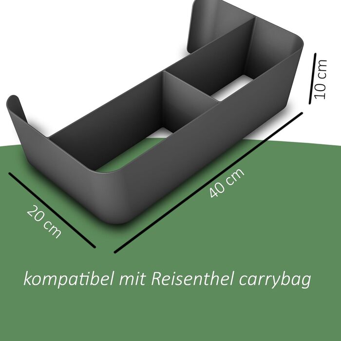 Органайзер nobellgo сумісний з Reisenthel carrybag – ідеальний порядок для вашого кошика/сумки для покупок