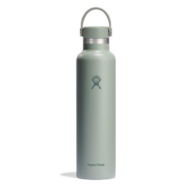 Термос-пляшка Hydro Flask Standard Flex Cap 710 мл — сталева ізольована пляшка для напоїв, герметична, колір Agave