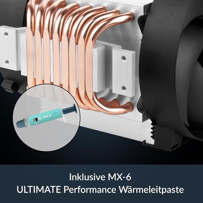 ARCTIC Freezer 4U-M (Rev. 2) - Кулер для серверних процесорів AMD та Intel, 2 x 120 мм вентилятори, 400–2300 rpm, Rack Fan