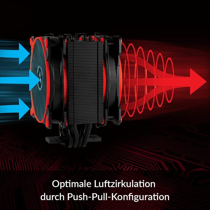 ARCTIC Freezer 34 eSports DUO - Кулер для CPU, Tower, 120 мм, Push-Pull, Intel/AMD, LGA1700, RGB