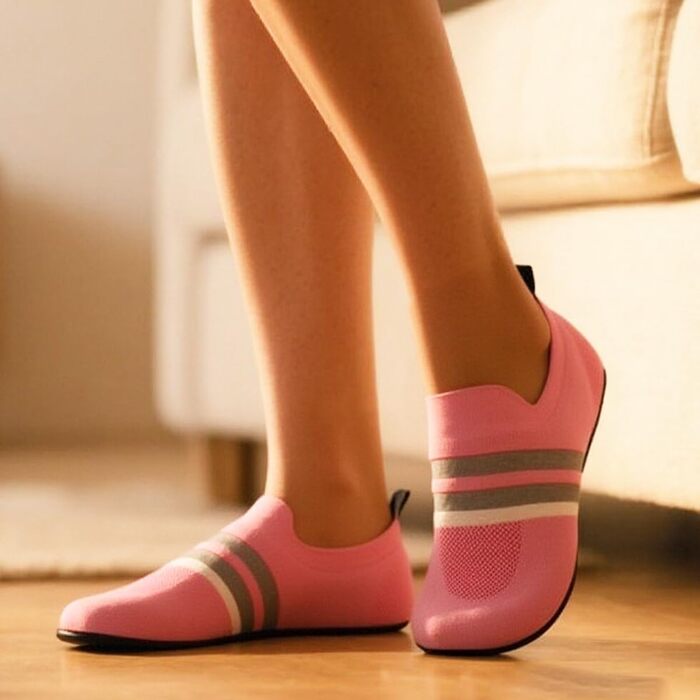 Домашні тапочки для жінок та чоловіків, для ходьби босоніж, в'язані шкарпетки, зручні подорожні тапочки