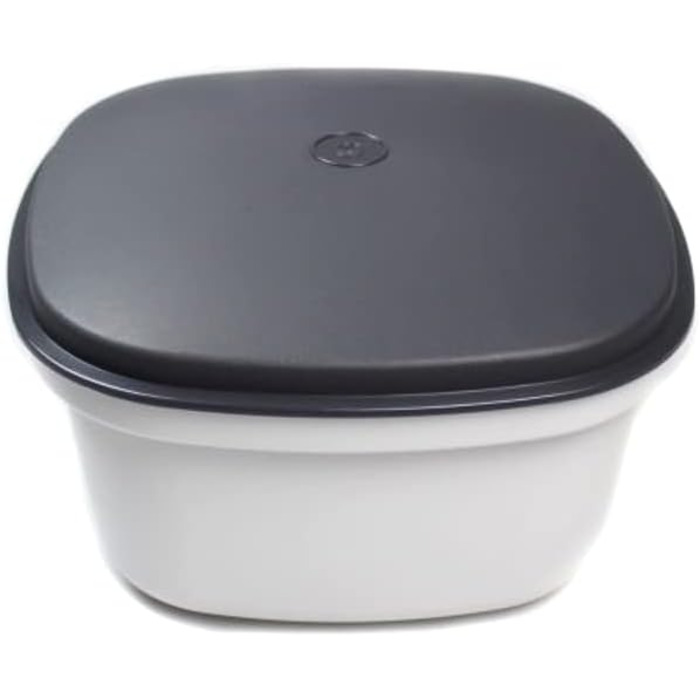 Термосито-сервер Tupperware Thermo-Duo 2,25 л, чорний/білий, для збереження тепла