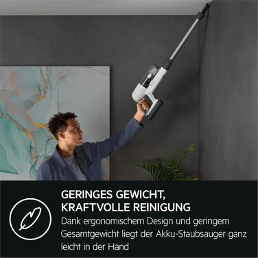 Бездротовий пилосос AEG Hygienic 7000: потужний, легкий, для алергіків, 40 хв роботи, 120 м², 5-ступенева фільтрація, для всіх поверхонь, автоматичний режим, з аксесуарами