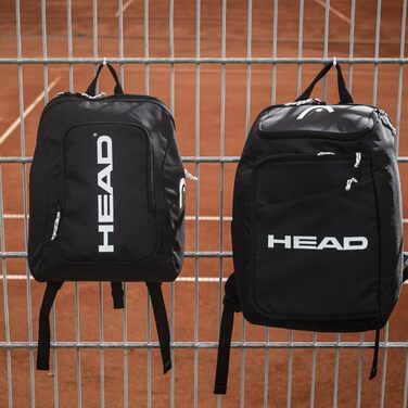 Чорний рюкзак HEAD 14L - спортивний, для школи та подорожей