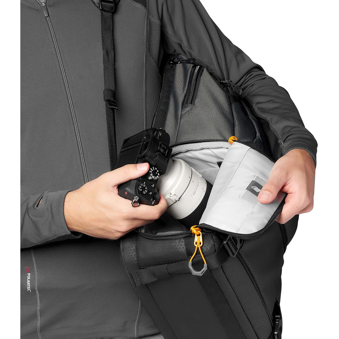 Сумка Lowepro BP 250 AW III сірого кольору для фотообладнання