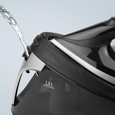 Праска Ufesa Perfect Steam - станція з парою, 2400 Вт, 6.5 бар, вертикальна та горизонтальна, 290 г паровий удар, резервуар 1.2 л