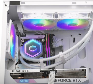 Система водяного охолодження Cooler Master Masterliquid L Core ARGB 360, MLW-D36M-A18PZ-R1 (білий корпус)