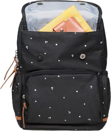 Жіночий рюкзак Kauko: студентський, для ноутбука, у дорогу, чорний (K8009)