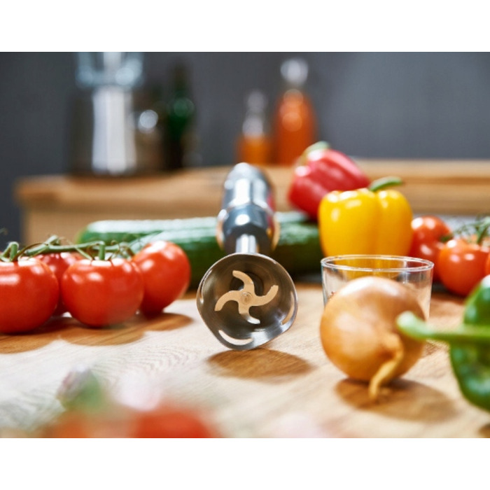 Занурювальний блендер Tefal Quickchef HB656838, 1000 Вт, подрібнювач 0,8 л, міксер