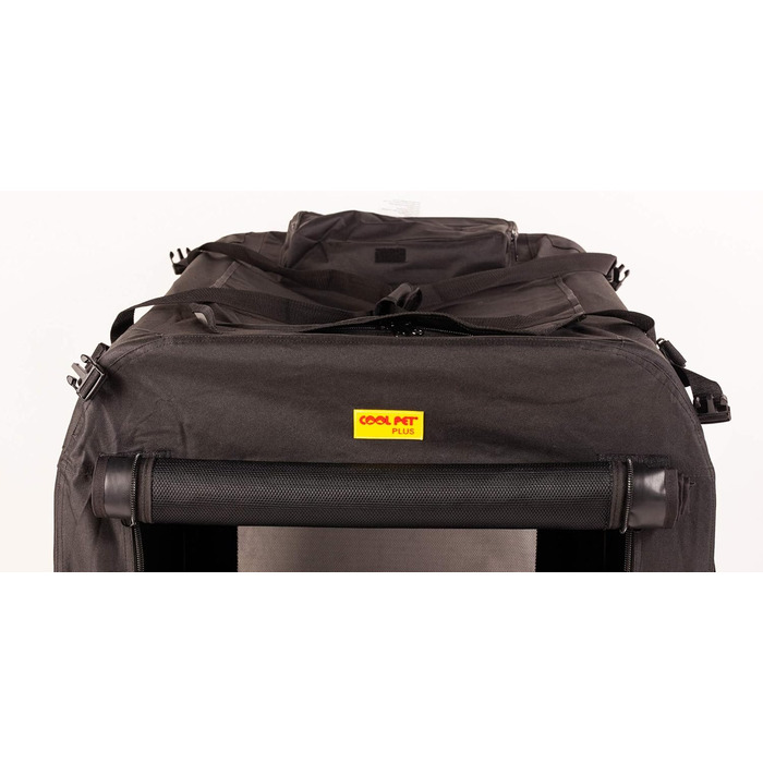 Кія для собак, вольєр для собак, переноска для собак, клітка для собак, бокс для собак 122x79x99 см (чорний)