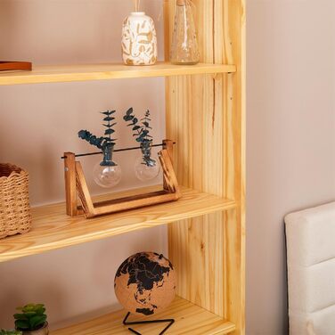IDIMEX 7-Tier Standregal aus Massiver Kiefer