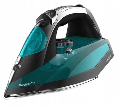 Парова праска Cecotec Fast&Furious 5020 Force 2600W, 60г/хв, чорно-зелена