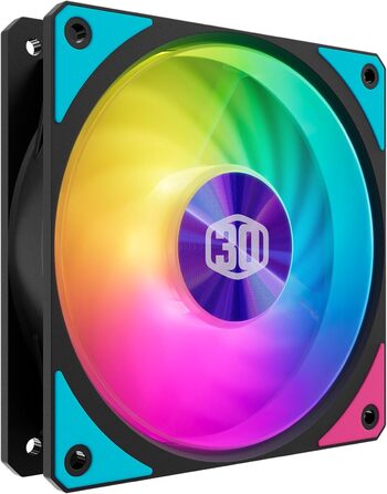 Cooler Master MasterLiquid PL Flux: Система водяного охолодження CPU з 2 x 120мм вентиляторами, білий (360, Flux)