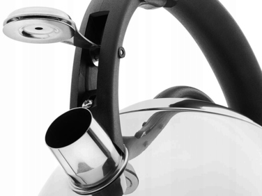 Традиційний сталевий чайник Gerlach, 2,8 л, сірий