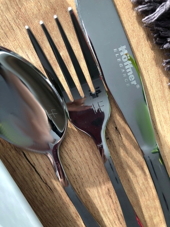 Набір столових приборів Hoffner, глянцеві, 72 предмети