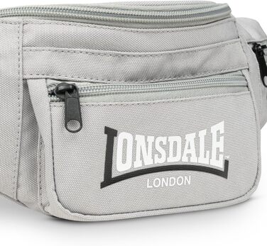 Поясна сумка Lonsdale Hip сірого кольору