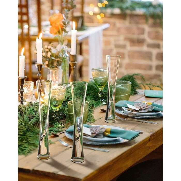 Набір з 2 склянок для шампанського 145 мл, склянки з кришталю, для шампанського, просекко, лікеру, ручної роботи, прозорі