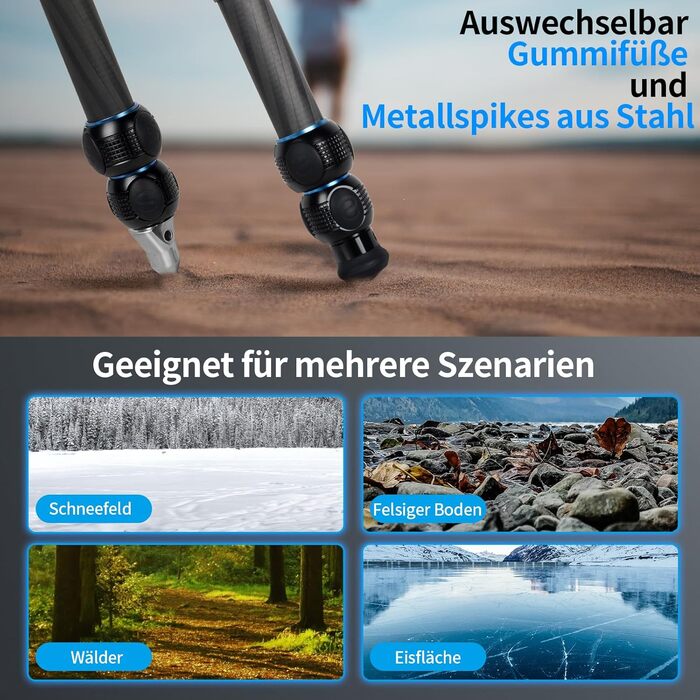 Штатив SIRUI AM-203S Mini з Алюмінію для DSLR, Vlogging - Макс. навантаження 15кг, 42см