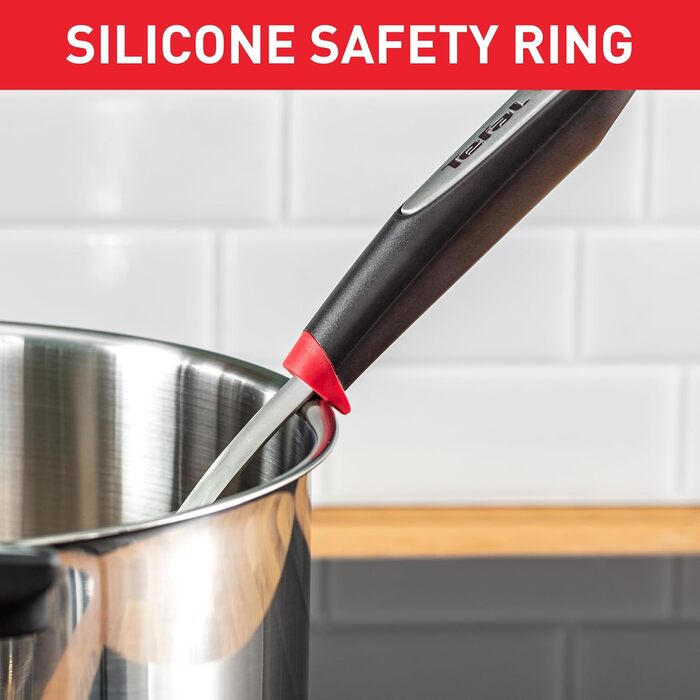 Tefal Ingenio Inox вінчик нержавіюча сталь 35.15x9.2x7 см, лопатка для воку - оригінальний набір