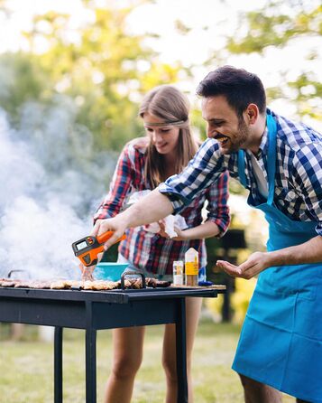 Інфрачервоний термометр цифровий -50°C～600°C: інструмент для вимірювання температури з лазерним цілевказівником та LCD дисплеєм (не для вимірювання температури тіла людини)