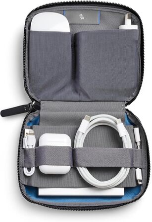 Органайзер Bellroy Tech Kit Compact для зарядних пристроїв, кабелів, миші, павербанка, USB та аксесуарів, чорний
