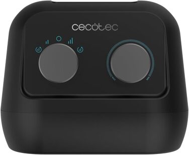 Керамічний обігрівач Cecotec Ready Warm 6100 Ceramic Rotate: обігрів до 20 м², 1500 Вт, регулювання температури, захист від перекидання, білий/чорний