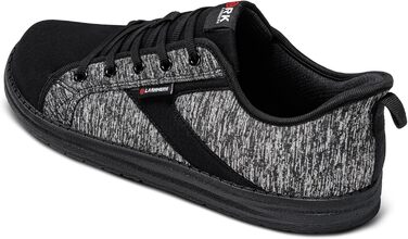 Черевики робочі чоловічі LARNMERN, захисні черевики з металевим носком, легкі, зручні, для скейтбордингу, амортизація, сірі, чорні, 42.5 EU