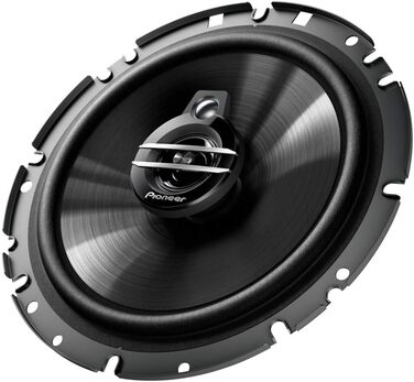 Автомобільна коаксіальна акустика Pioneer TS-G1730F 17 см, 300 Вт, 3-смугова, потужний звук, IMPP-дифузор, чорна