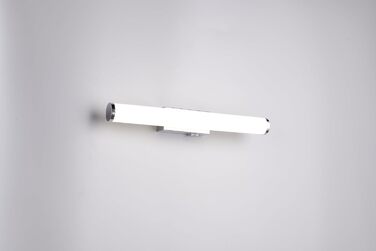 Trio Leuchten LED Bathroom Wall Light Mattimo 283274106, Metal Chrome, White Plastic, 4.3 Watt LED