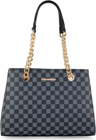 Сумка жіноча Montana West середнього розміру через плече, хобо, тоут (Marineblau)