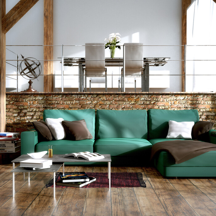 Relaxdays Patchwork Rug, 60x100 cm