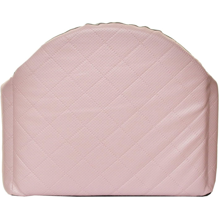 Автоматичне сидіння для собак 2в1 | Універсальний автосидіння для собак та котів | З штучної шкіри та плюшу, 48 x 48 см (Рожевий)