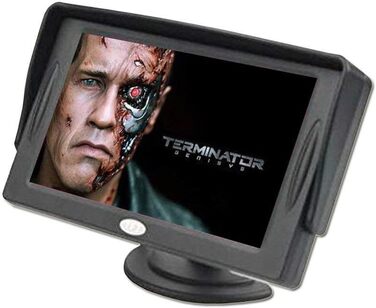 Sunvalleytek 10,92 см LCD TFT монітор-дзеркало для авто з камерою заднього виду