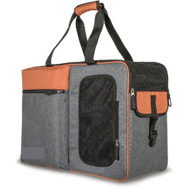 Annitaño Преміум переноска для собак, 55x40x23 см, EUWI - Водонепроникна, до 12 кг, комфортна для подорожей