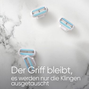 Смінні леза для жіночої бритви Gillette Venus Smooth, оригінальні, 16 шт, сині