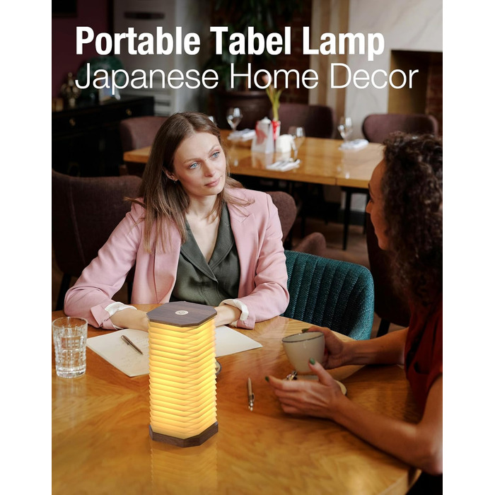 Настільна лампа для спальні та вітальні, регульована висота та яскравість, тепле світло, для читання, навчання, офісу, дому, гуртожитку (без ручки)