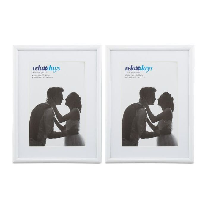 Набір рамок для фото Relaxdays (2 шт.) 15 x 20 см
