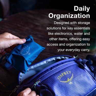 Сумка на пояс Osprey Arcane, чорна, універсальний розмір