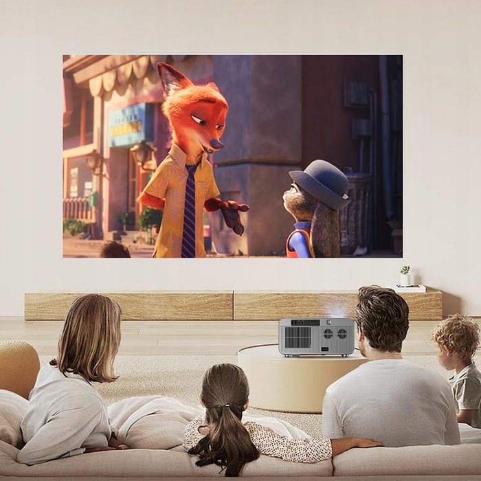 Проектор Zenwire Full HD 1920x1080 LED з WiFi та Android, підтримка 4K