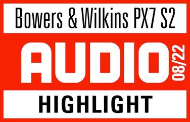 Навушники Bowers & Wilkins PX7 S2: Bluetooth, активне шумозаглушення, Qualcomm aptX™ Adaptive, 30 годин, 6 мікрофонів (Чорний)